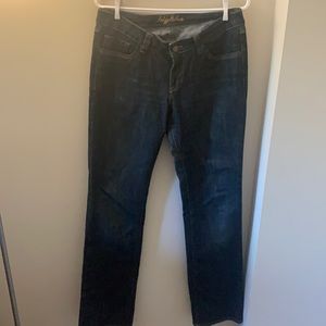 Straight leg blue jeans, perfect condition